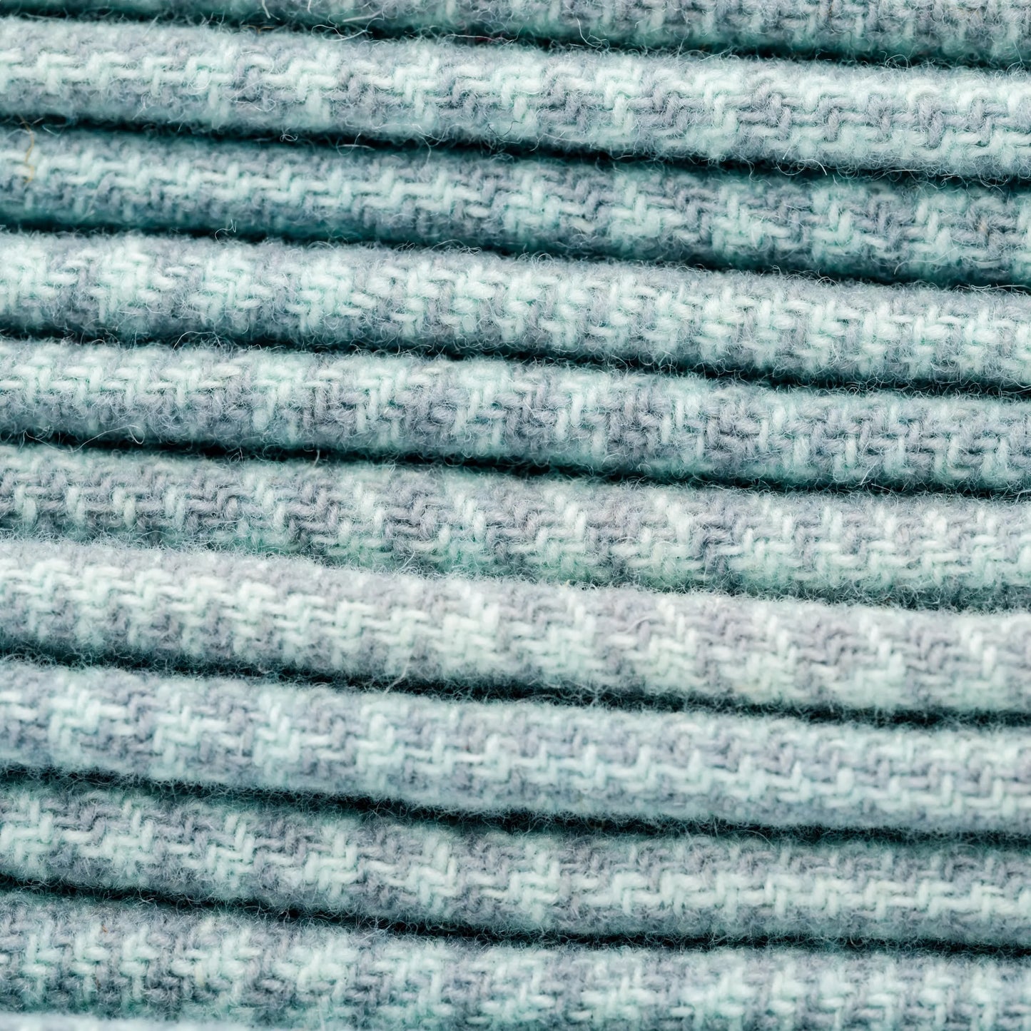 Seafoam Glen Plaid Wool Fabric - Weeks Dye Works