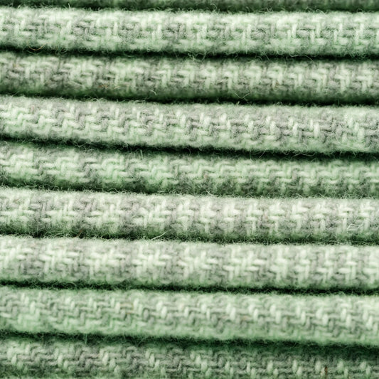 Dried Sage Glen Plaid Wool Fabric - Weeks Dye Works