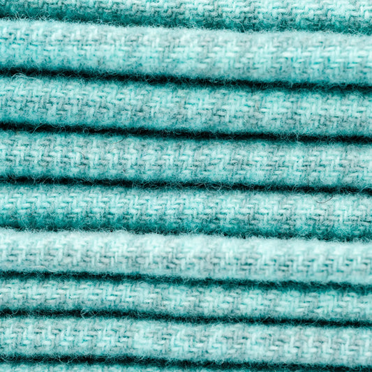 Robin's Egg Glen Plaid Wool Fabric - Weeks Dye Works