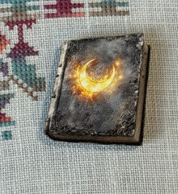 Mystical Book Wooden Magnetic Needle Minder