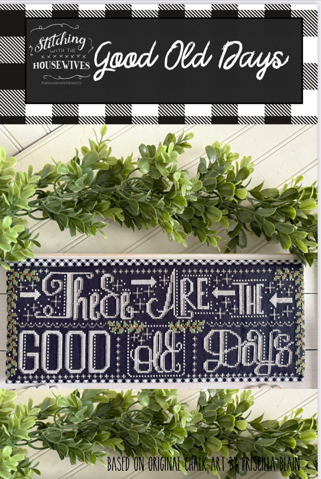 Good Old Days - Stitching with the Housewives - Cross Stitch Pattern, Needlecraft Patterns, The Crafty Grimalkin - A Cross Stitch Store