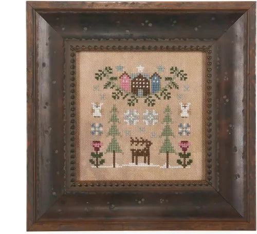 Winter Botanical - Heart in Hand - Cross Stitch Pattern