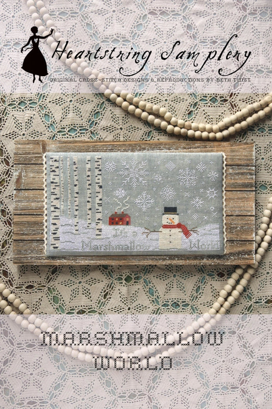Marshmallow World - Heartstring Samplery - Cross Stitch Pattern