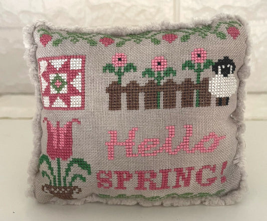 PREORDER Hello Seasons – Spring - Mani Di Donna - Cross Stitch Pattern, Needlecraft Patterns, The Crafty Grimalkin - A Cross Stitch Store