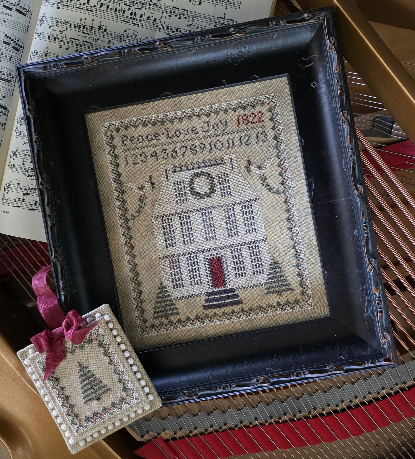 Home for Christmas - Samplers Not Forgotten - Cross Stitch Pattern