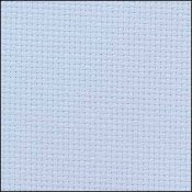 18 Count Aida - Light Blue Aida Zweigart Cross Stitch Fabric, Fabric, The Crafty Grimalkin - A Cross Stitch Store