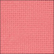 14 Count Aida - Coral - Zweigart Cross Stitch Fabric, Fabric, The Crafty Grimalkin - A Cross Stitch Store