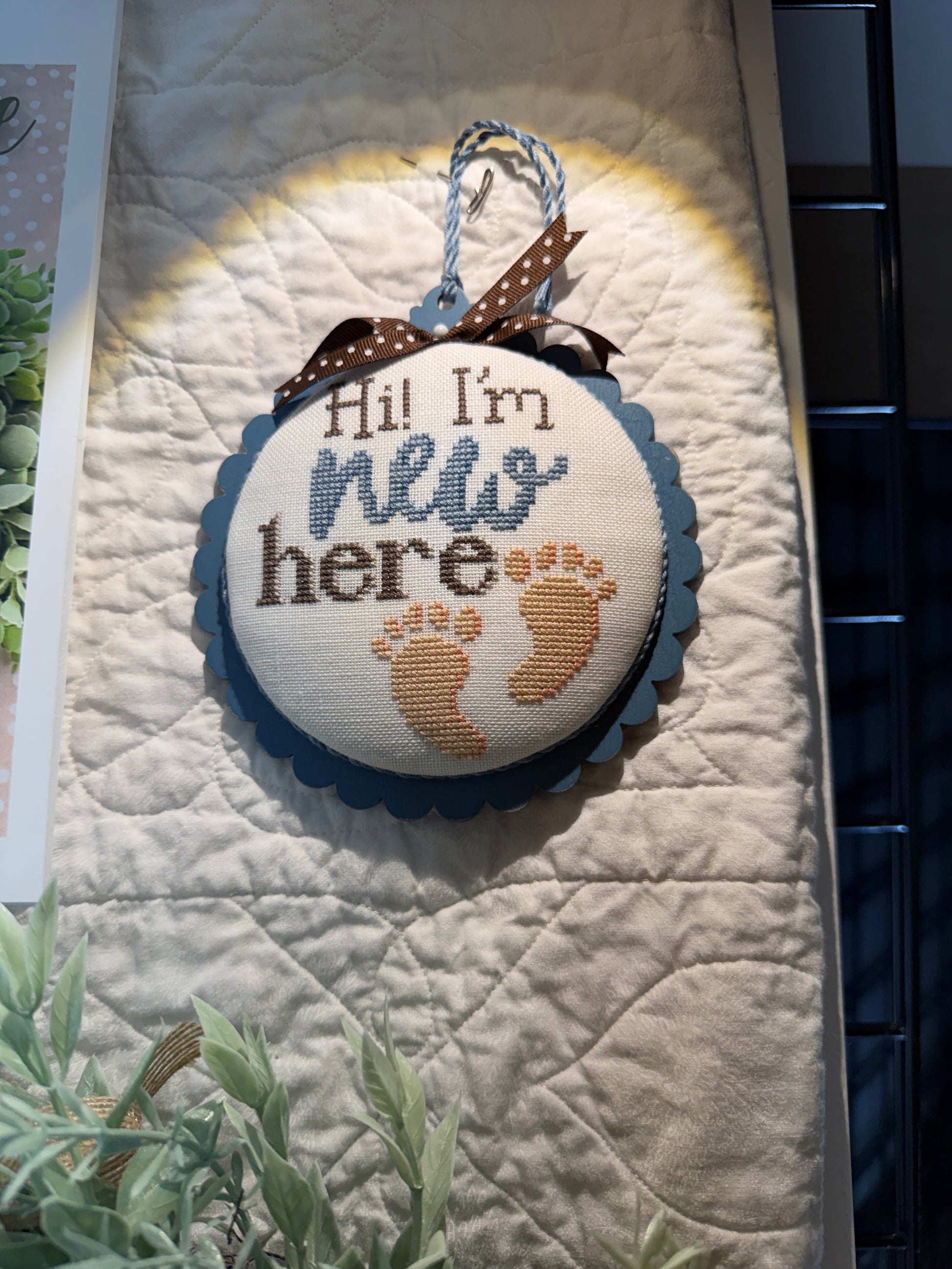 I'm New Here - Hands on Design - Cross Stitch Pattern – The Crafty ...