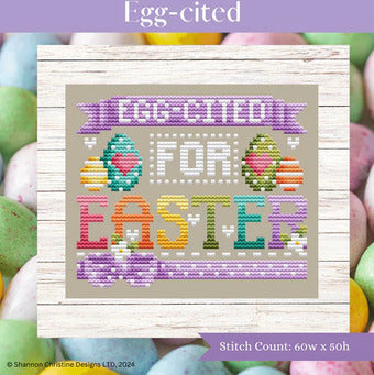 Egg-cited - Shannon Christine Designs - Cross Stitch Pattern