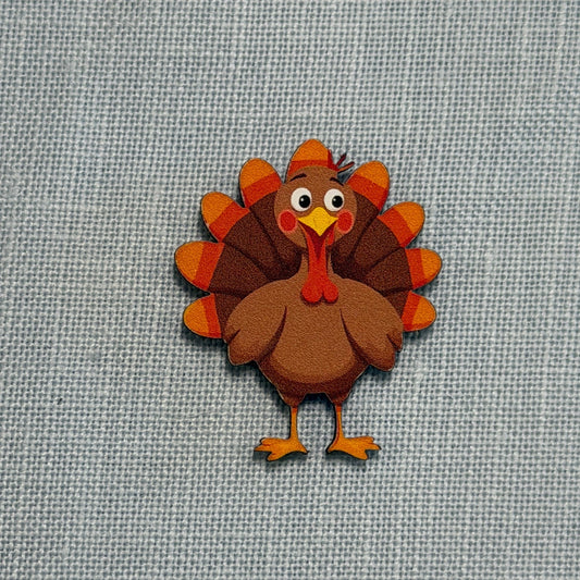 Turkey Wooden Magnetic Needle Minder