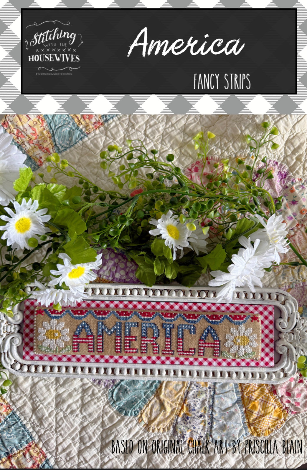 America - Stitching with the Housewives - Cross Stitch Pattern