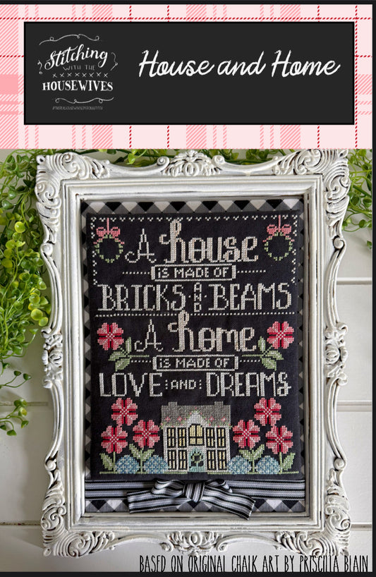 House and Home - Stitching with the Housewives - Cross Stitch Pattern
