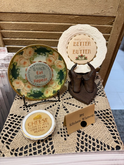 Plate-I-Tudes Kitchen Whimsy - Teresa Kogut  - Cross Stitch Pattern