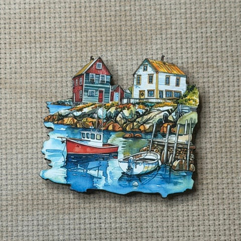 Downeast Maine Wooden Magnetic Needle Minder