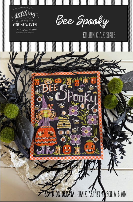 Bee Spooky - Stitching with the Housewives - Cross Stitch Pattern