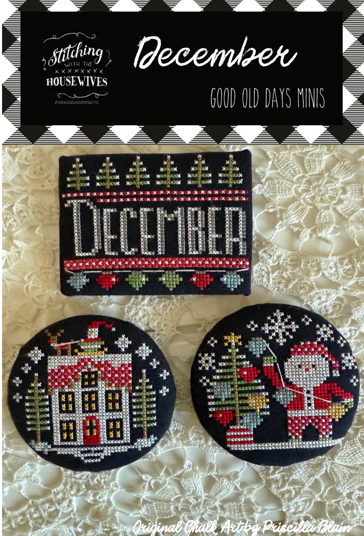 December, Good Old Days - Stitching with the Housewives - Cross Stitch Pattern