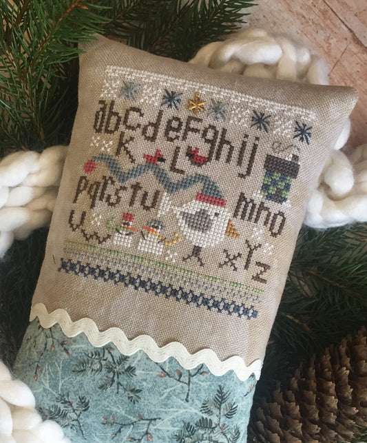 Bird in the Hand: Winter - Heart In Hand Needleart - Cross Stitch Pattern, Needlecraft Patterns, Needlecraft Patterns, The Crafty Grimalkin - A Cross Stitch Store