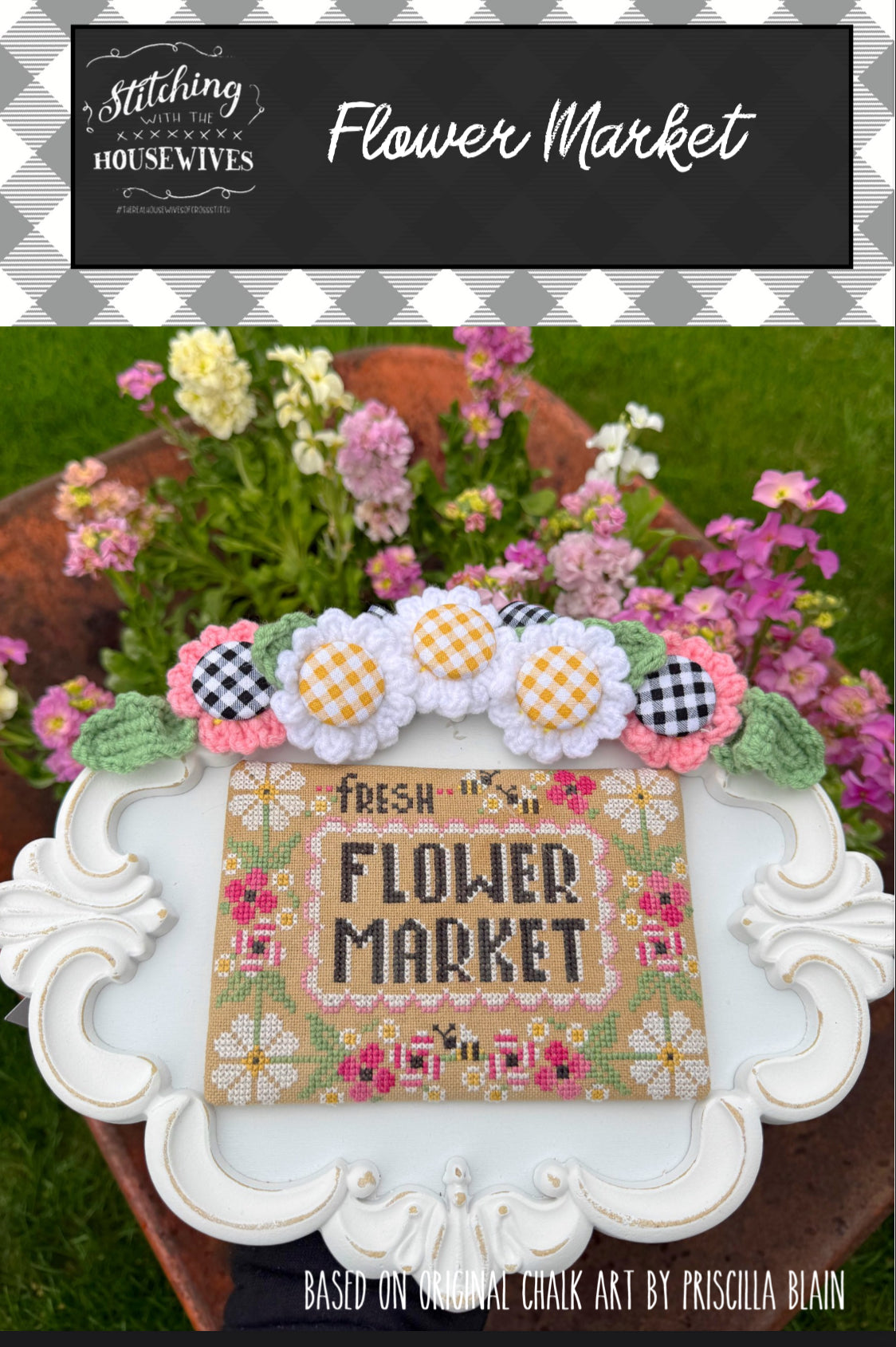 Flower Market - Stitching with the Housewives - Cross Stitch Pattern
