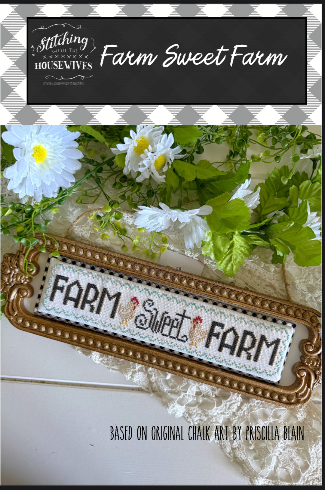 Farm Sweet Farm - Stitching with the Housewives - Cross Stitch Pattern