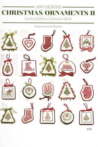 Christmas Ornaments II Collector's Book - JBW Designs - Cross Stitch Pattern, Needlecraft Patterns, Needlecraft Patterns, The Crafty Grimalkin - A Cross Stitch Store