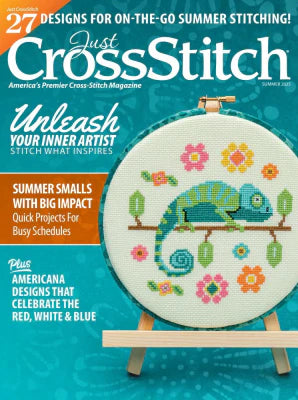Just Cross Stitch 2025 Summer - Magazine/Book, Needlecraft Patterns, Needlecraft Patterns, The Crafty Grimalkin - A Cross Stitch Store