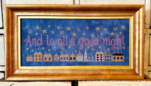 And to All a Good Night - Kathy Barrick - Cross Stitch Pattern