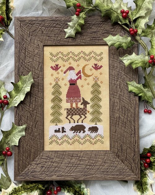 Hanging the Moon - Kathy Barrick - Cross Stitch Pattern