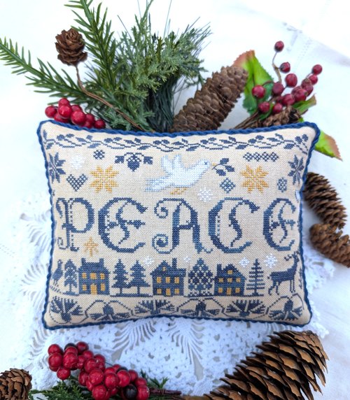 Peace - Lila's Studio - Cross Stitch Pattern