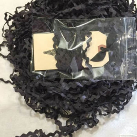 Licorice Rick Rack - Lady Dots Creates Finishing Trims, Ribbons & Trim, The Crafty Grimalkin - A Cross Stitch Store