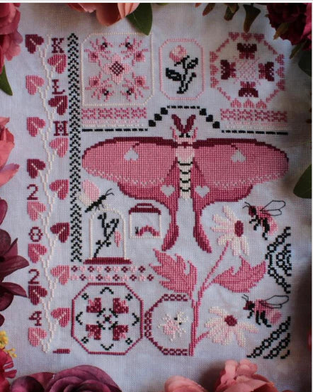 Luna Love - Sprouting Lupine - Cross Stitch Pattern