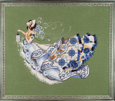 Nightingale - Mirabilia Designs - Cross Stitch Pattern/Embellishments