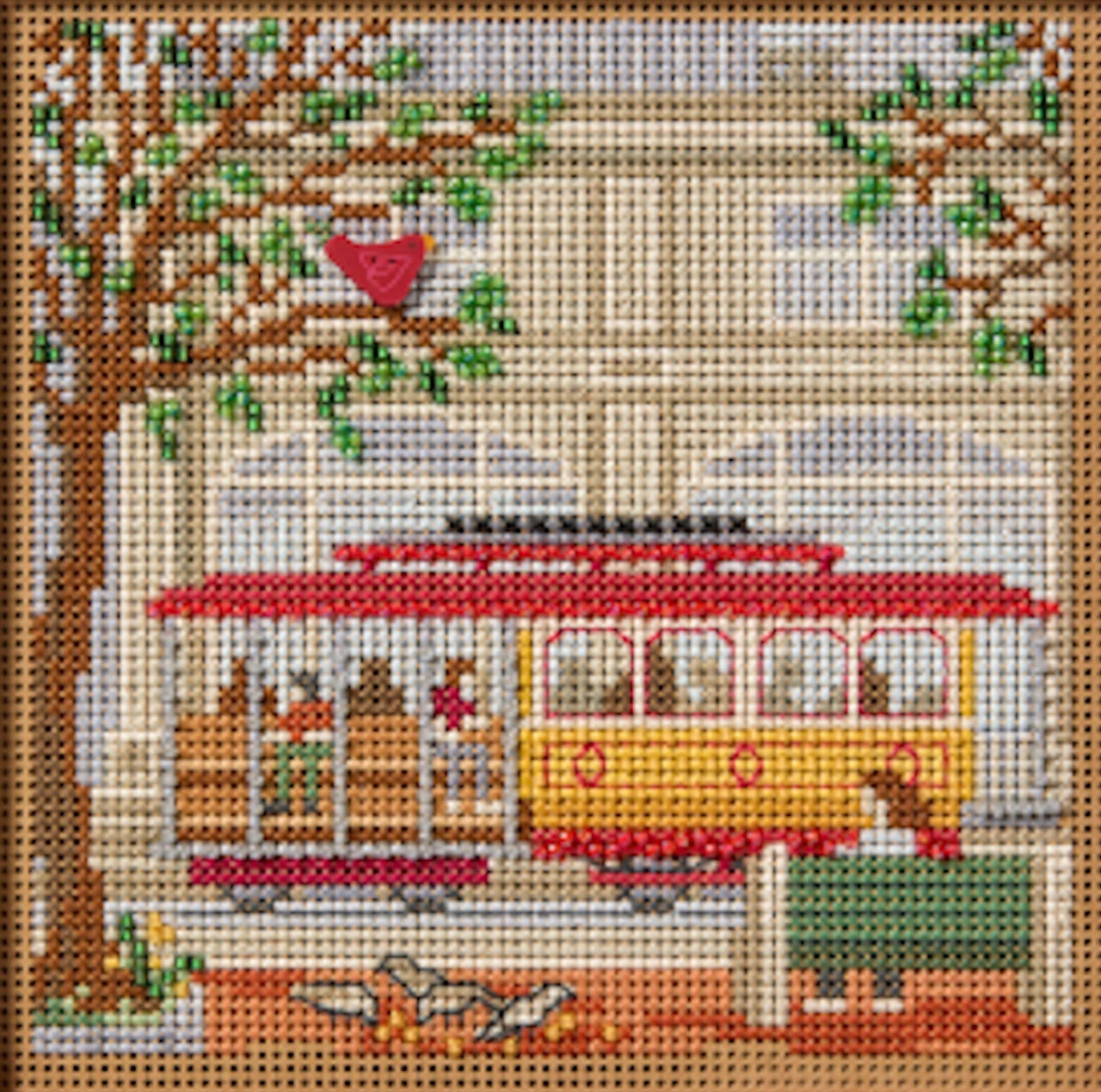 Trolley Car - Mill Hill - Spring 2026 Buttons and Beads