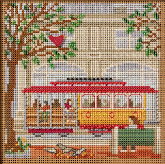 Trolley Car - Mill Hill - Spring 2026 Buttons and Beads