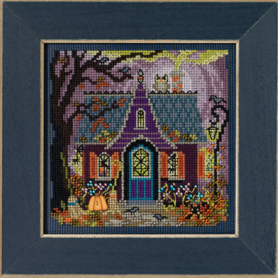 Haunted Cottage - Mill Hill - Autumn 2023 Buttons and Beads, Needlecraft Kits, Needlecraft Kits, The Crafty Grimalkin - A Cross Stitch Store