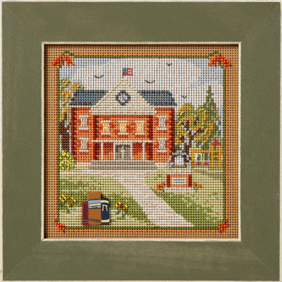 Book Learning - Mill Hill - Autumn 2024 Buttons and Beads, Needlecraft Kits, Needlecraft Kits, The Crafty Grimalkin - A Cross Stitch Store
