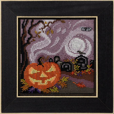 Haunted Graveyard - Mill Hill - Autumn 2024 Buttons and Beads, Needlecraft Kits, Needlecraft Kits, The Crafty Grimalkin - A Cross Stitch Store