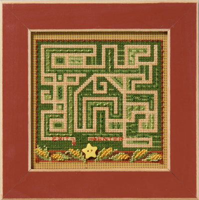 Corn Maze - Mill Hill - Autumn 2025 Buttons and Beads, Needlecraft Kits, Needlecraft Kits, The Crafty Grimalkin - A Cross Stitch Store