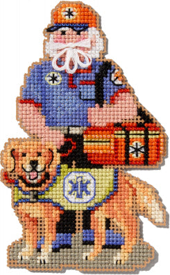 EMT Santa - Mill Hill - Winter 2025 First Responder Santas