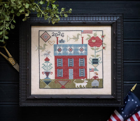MISS PILKINGTON'S COTTAGE - Plum Street Samplers - Cross Stitch Pattern
