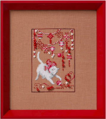 Kitty - Nora Corbett - Cross Stitch Pattern/Embellishments, Needlecraft Patterns, Needlecraft Patterns, The Crafty Grimalkin - A Cross Stitch Store