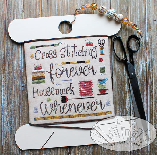 Cross Stitch Forever - New York Dreamer - Cross Stitch Pattern, Needlecraft Patterns, The Crafty Grimalkin - A Cross Stitch Store
