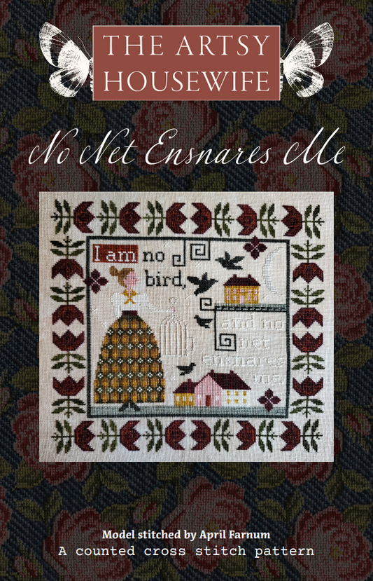 No Net Ensnares me - Artsy Housewife - Cross Stitch Pattern