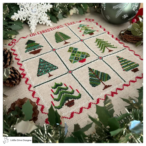 PRE-ORDER Oh Christmas Tree - Little Dove Designs - Cross Stitch Pattern, The Crafty Grimalkin - A Cross Stitch Store