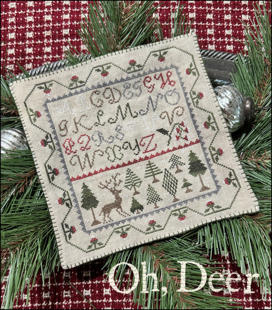 Oh, Deer - The Scarlett House - Cross Stitch Pattern