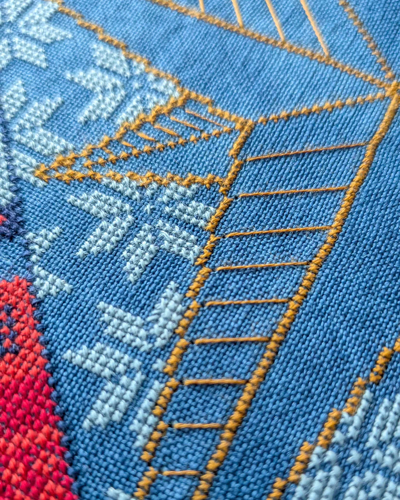 PREORDER Christmas Compass Rose - Shaded Stitchery - Cross Stitch Pattern