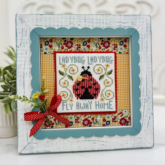Ladybug Ladybug - Dirty Annie's - Cross Stitch Pattern, Needlecraft Patterns, Needlecraft Patterns, The Crafty Grimalkin - A Cross Stitch Store