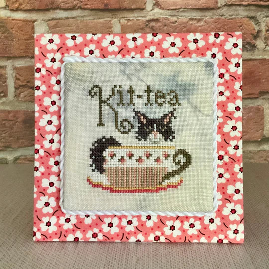 Kit Tea - Dirty Annie's - Cross Stitch Pattern, Needlecraft Patterns, Needlecraft Patterns, The Crafty Grimalkin - A Cross Stitch Store