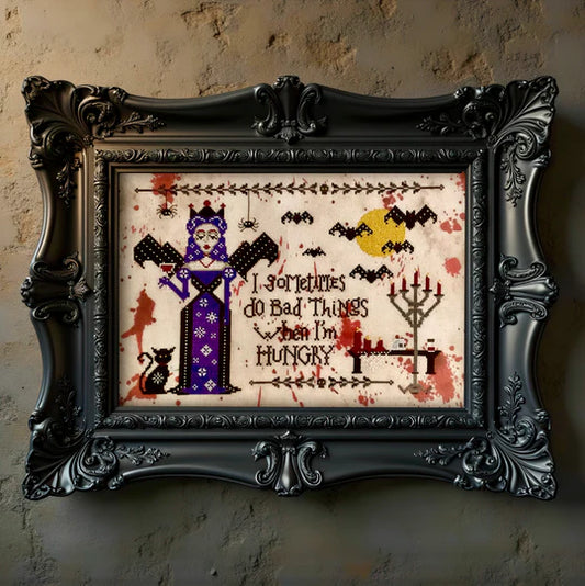 Bad Things - Dirty Annie's - Cross Stitch Pattern