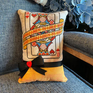 Queen of Hearts - Dirty Annie's - Cross Stitch Pattern, Needlecraft Patterns, Needlecraft Patterns, The Crafty Grimalkin - A Cross Stitch Store