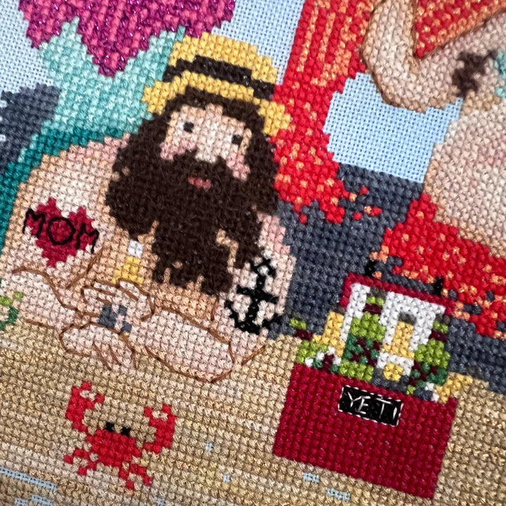 PREORDER Merman Cove Dirty Annie's Cross Stitch Pattern The